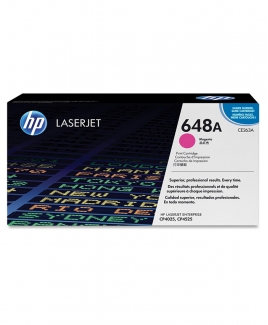 HP 648A LaserJet Toner Cartridge, magenta (CE263A)